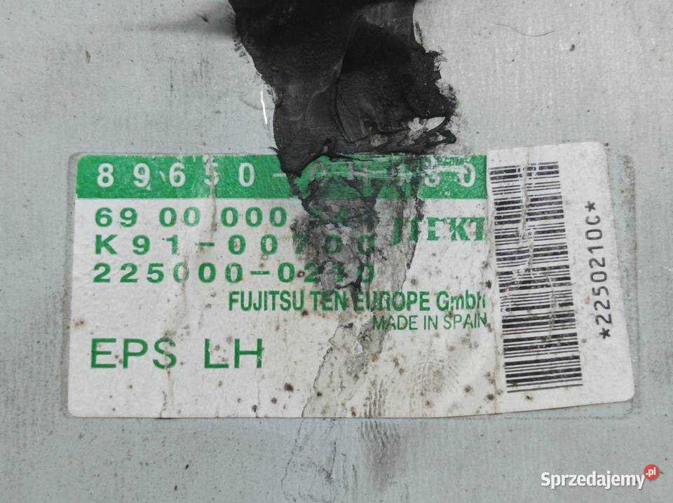 MODUŁ WSPOMAGANIA 896500H080 Toyota Aygo I sprzedam