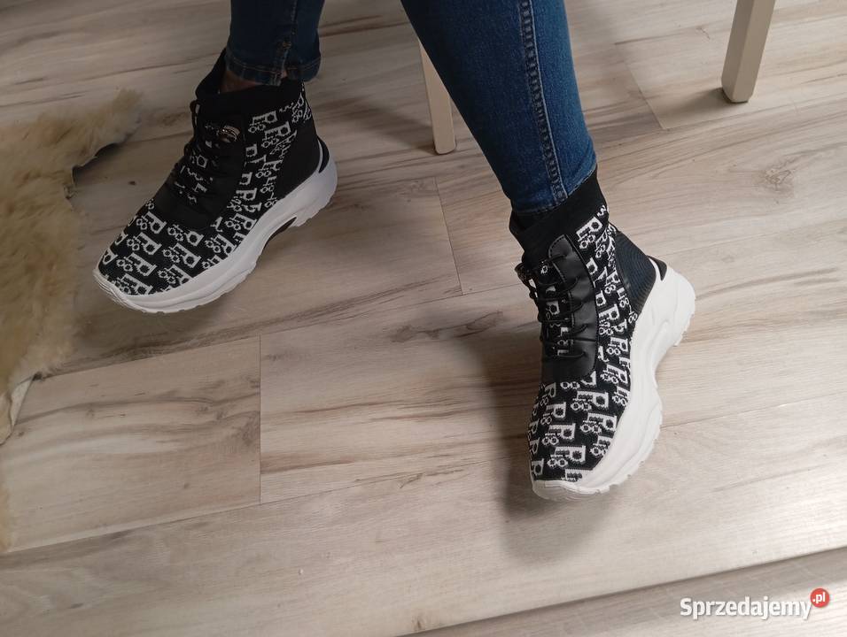 Buty sneakersy damskie skarpetkowe 3641 Łódź