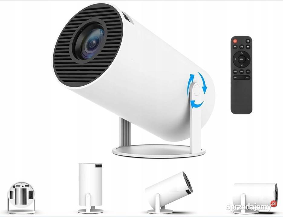 Projektor rzutnik ANDROID TV WIFI 4K przenośny Mikołów