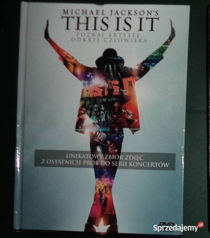 Michael Jackson This is it DVD 2010 DVD podkarpackie Rzeszów