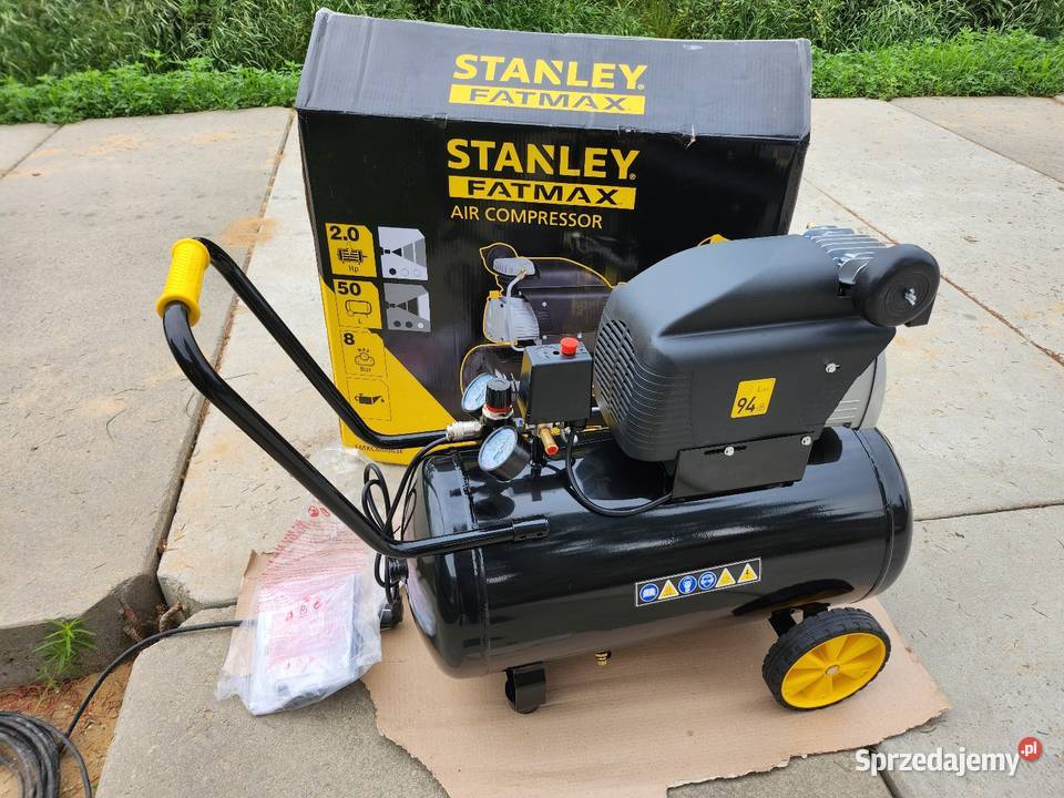 Kompresor Stanley 50 l olejowy metabo airpress Bychawa