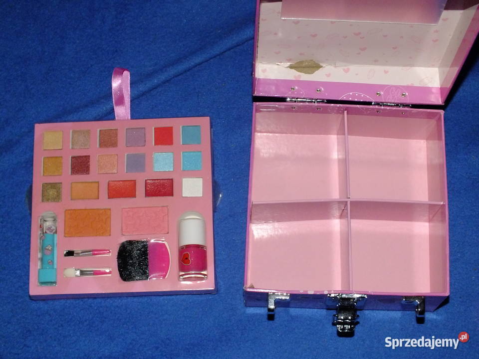 Sprzedam kuferek makijażowy urwany uchwyt i