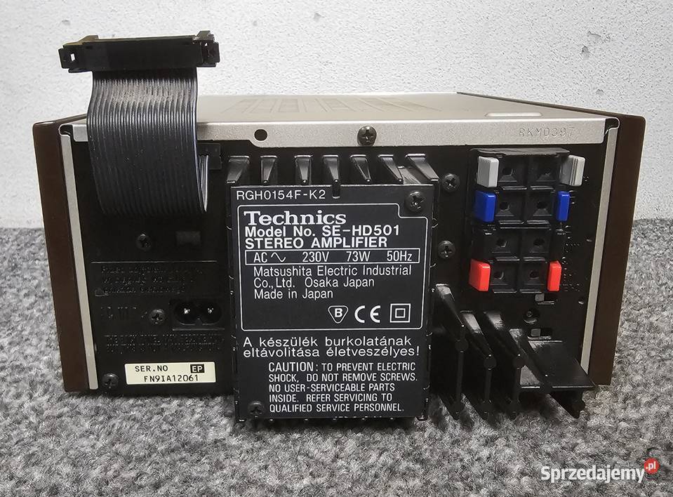wzmacniacz stereo Technics SEHD501 wysyłka Wzmacniacze i pokrewne Kraków