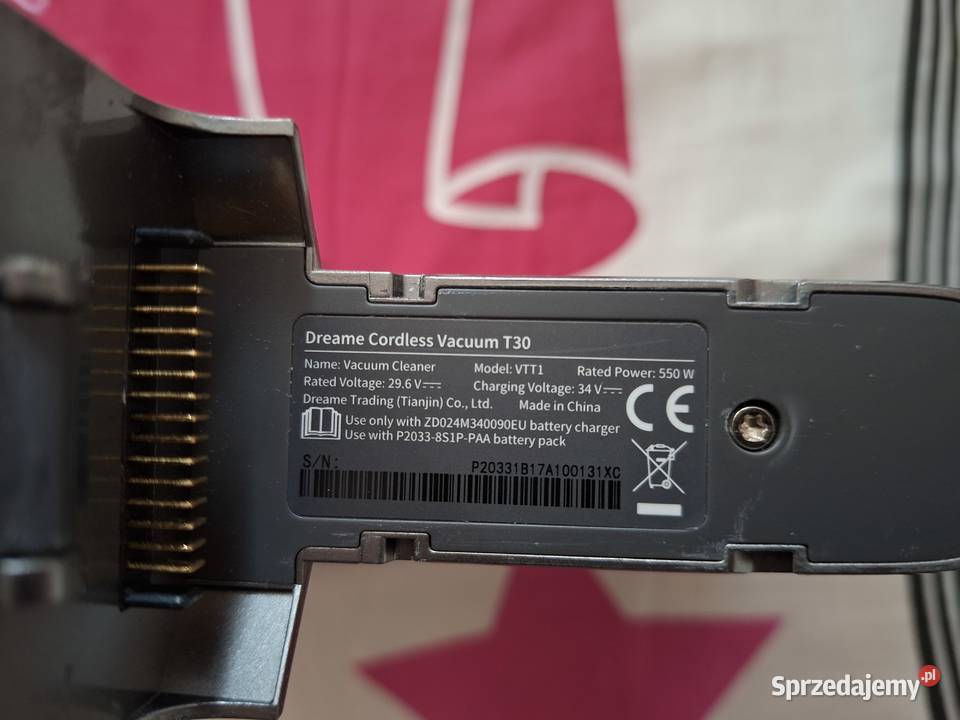 Odkurzacz Dreame T30 silnik jednostka centralna AGD drobne mazowieckie Warszawa