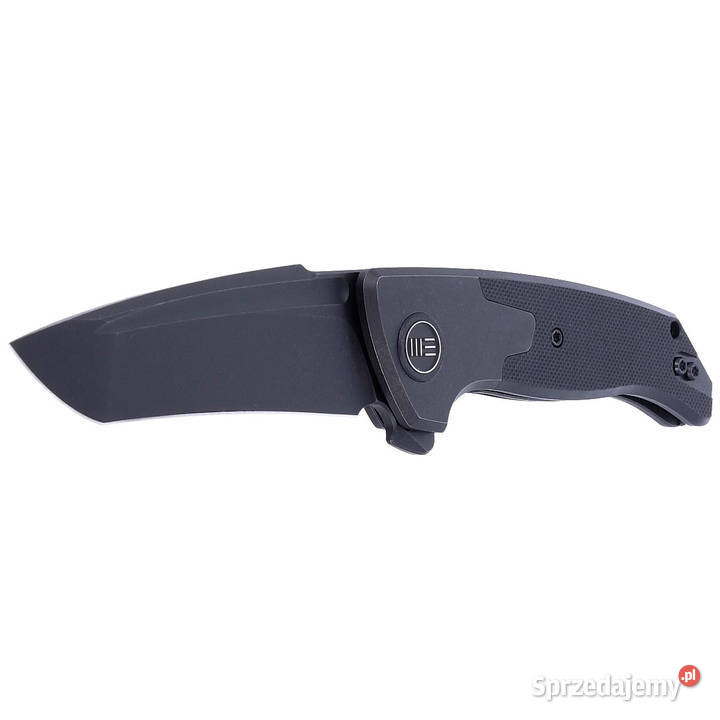 Nóż składany WE Knife Press Check Black Ti Black Warszawa sprzedam