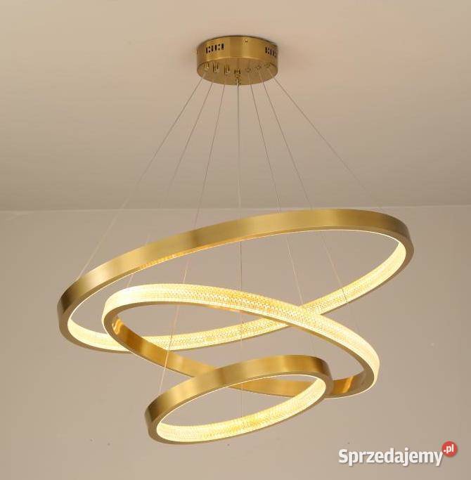 Zing Ring Triple 80 A żyrandol LED 80 trzy śląskie Katowice