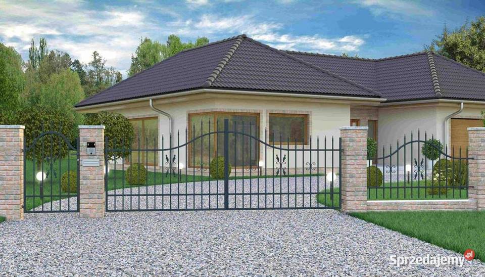 Brama przesuwna klasyczna POLBRAM 4m x 15m OCRAL Dom i Ogród sprzedam