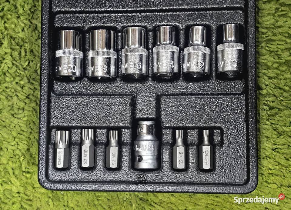 Wkład do szuflady Yato YT55451 31 nasadki Hex Inczew