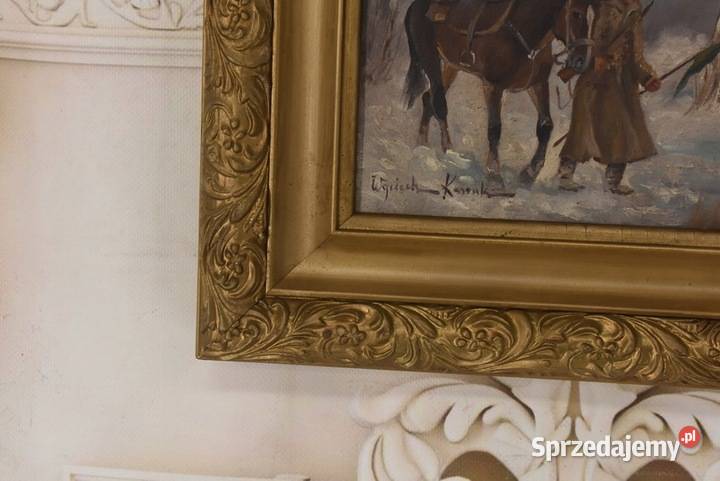 Wojciech Kossak Powrót Żołnierza z Wojny Polski sprzedam