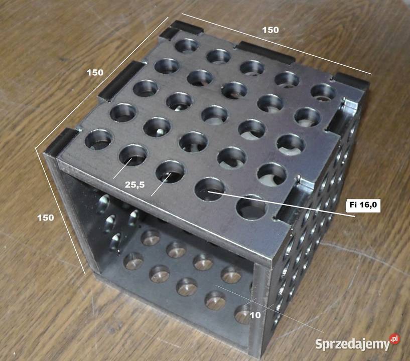 Kostka ustawcza kątownik Fi16 wiertarka frezarka Katowice
