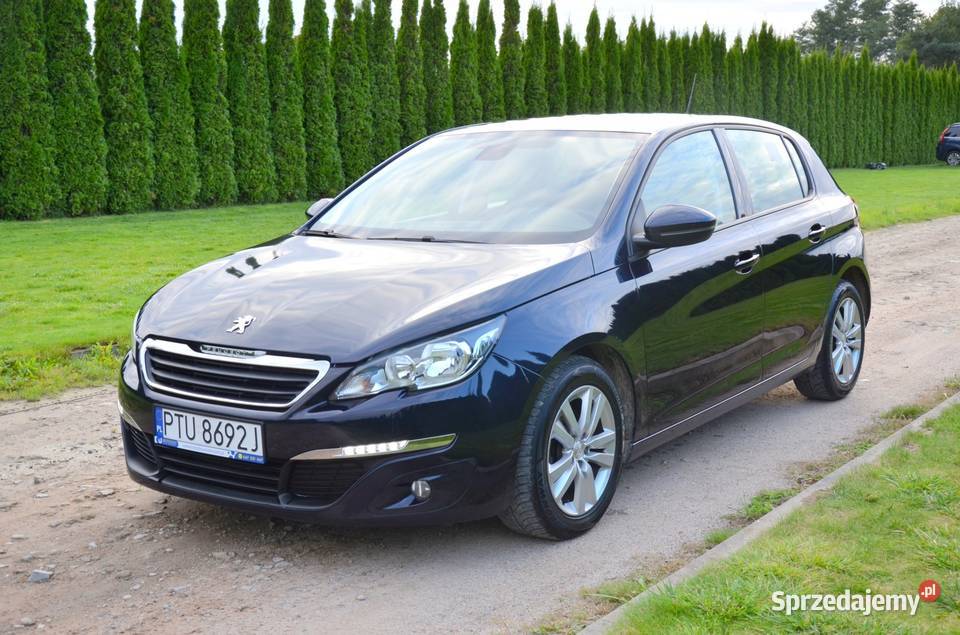 Peugeot 308 T9 16HDI Automat Nawigacja PDC ASR (kontrola trakcji) wielkopolskie