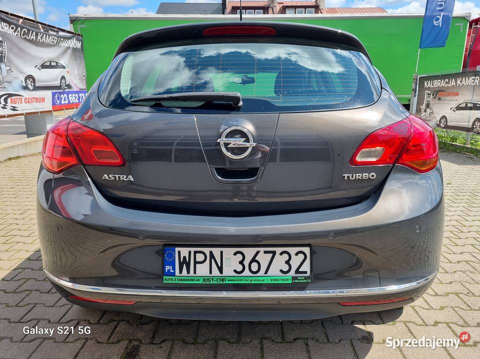 Opel Astra J LIFT 14 140 climatronic alufelgi elektryczne szyby mazowieckie Płońsk