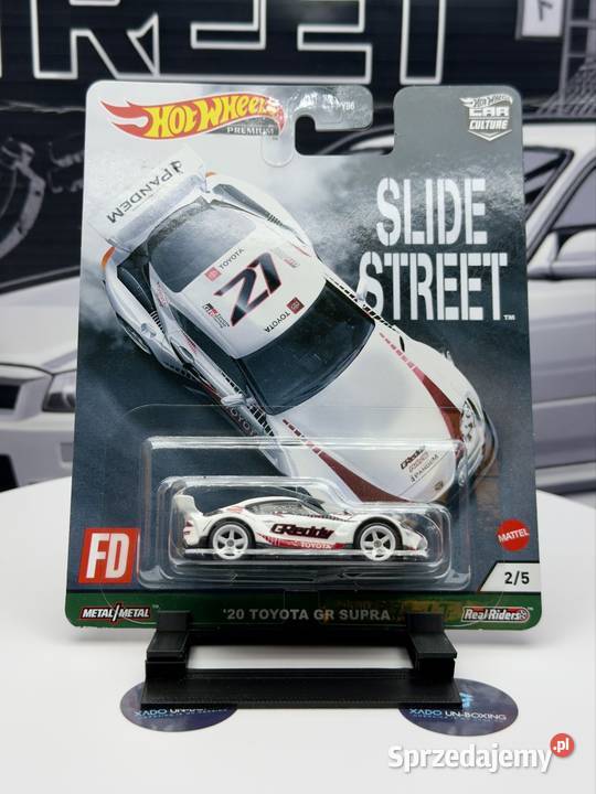 Hot Wheels Slide Street 20 Toyota GR Supra BOX Wrocław