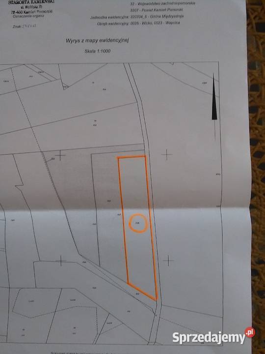 DZIALKA WICKO MIEDZYZDROJE 3200 M 3200m2 Sprzedaż sprzedam