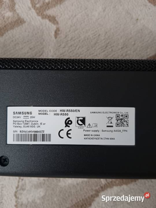 Soundbar SAMSUNG nowy Okazja mazowieckie Warszawa