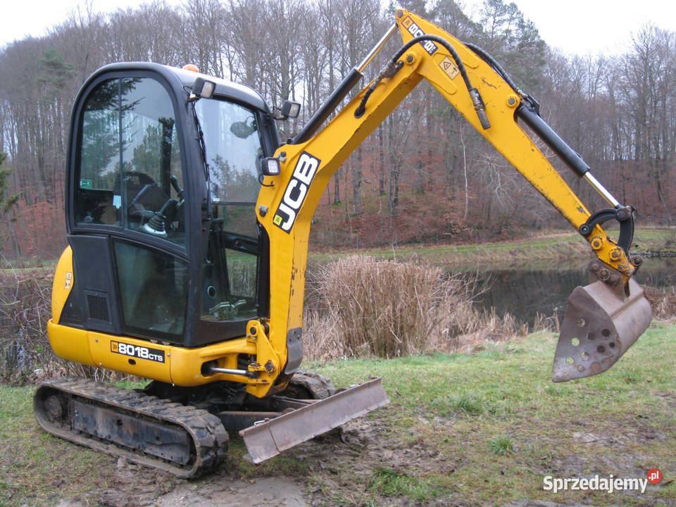 Minikoparka JCB 8018 model 2016r 8014 8016 8026 sprzedam