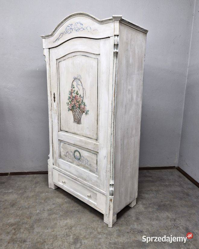 Ręcznie Malowana Szafa Ludwikowska Styl Shabby Marki