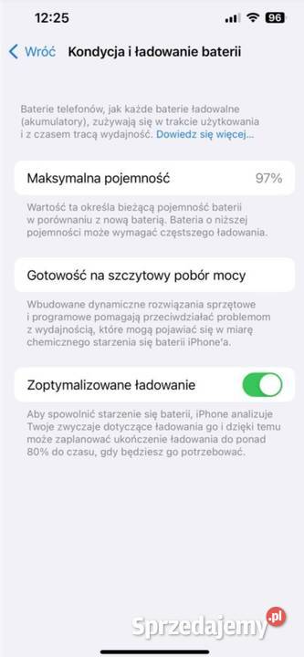 iPhone 13 Pro 256GB Graphite Bateria 97 Hrubieszów