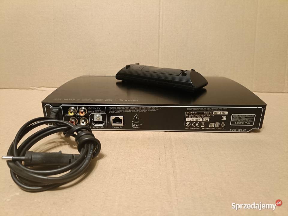 SONY BDPS185 z pilotem