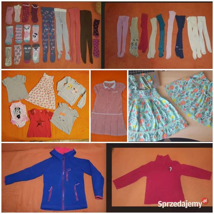 Paka ciuchów dziewczęcych 110134 dziewczynka kujawsko-pomorskie Bydgoszcz