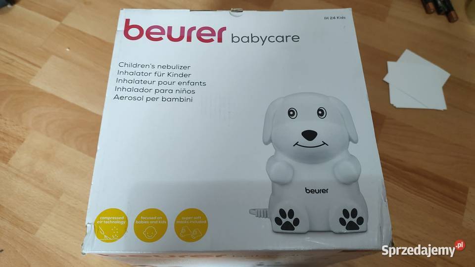 inhalator kompresorowy dzieci Beurer IH 24 Kids Książ Wielkopolski sprzedam