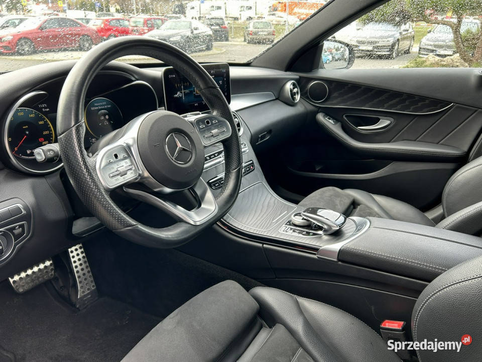 Mercedes C 180 Lift pakiet AMG alcantara vitrual Żory