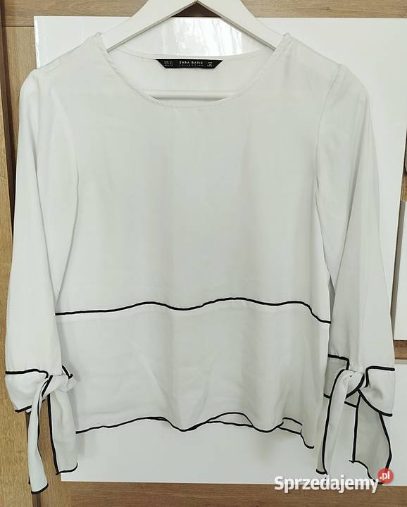 Biała bluzka Zara Rozmiar XS S