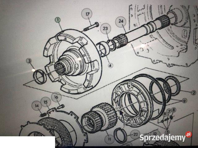 John Deere r95371 Bęben Jastrzębniki