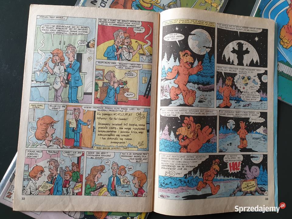 Alf zestaw 4 komiksów wydawnictwo TMSemic Gdynia