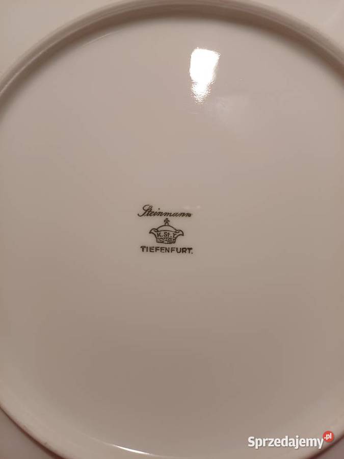 PATERA ANTYK STEINMANN K ST T TIEFENFURT Porcelana i szkło Warszawa