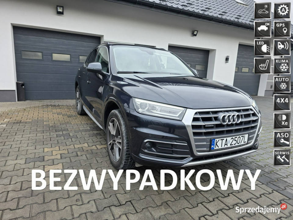 Audi Q5 kamera cofaniapanorama dach100 szary Żabno sprzedam