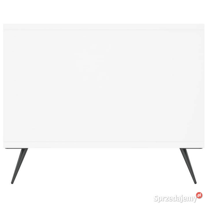 Stolik kawowy biały 102x50x40 materiał Warszawa