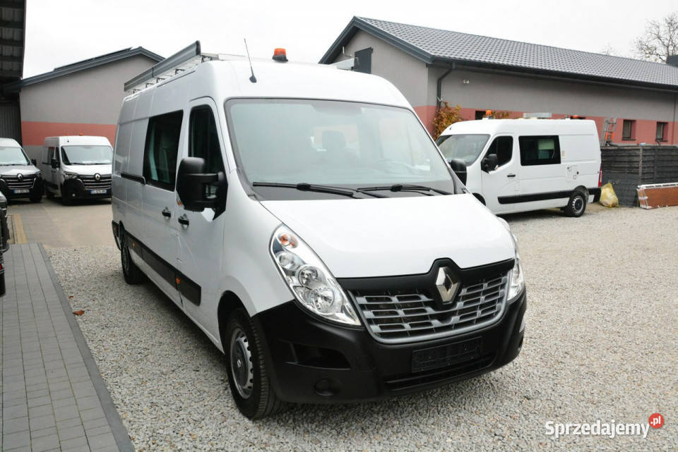 Renault Master 7 osobowy brygadówka doka pełna Samochody dostawcze