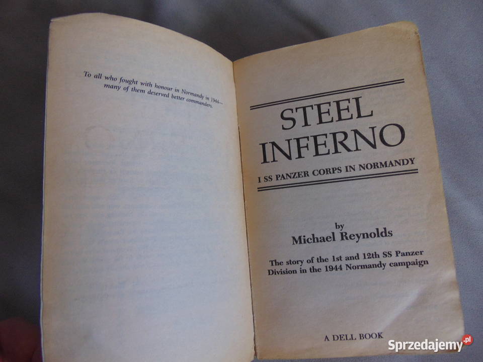 Steel Inferno Michael Reynolds Poradniki, albumy i reportaże Lublin