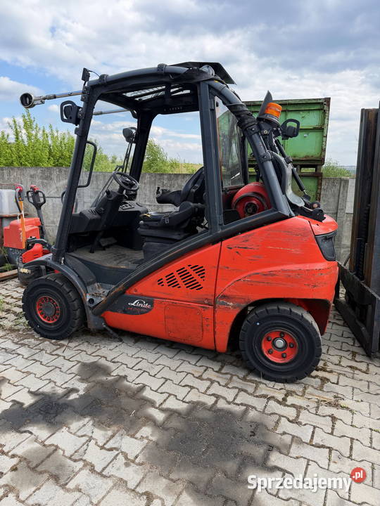 wózek widłowy LINDE H25T02 EVO i H30T EVO części gaz Wózki widłowe łódzkie Działoszyn