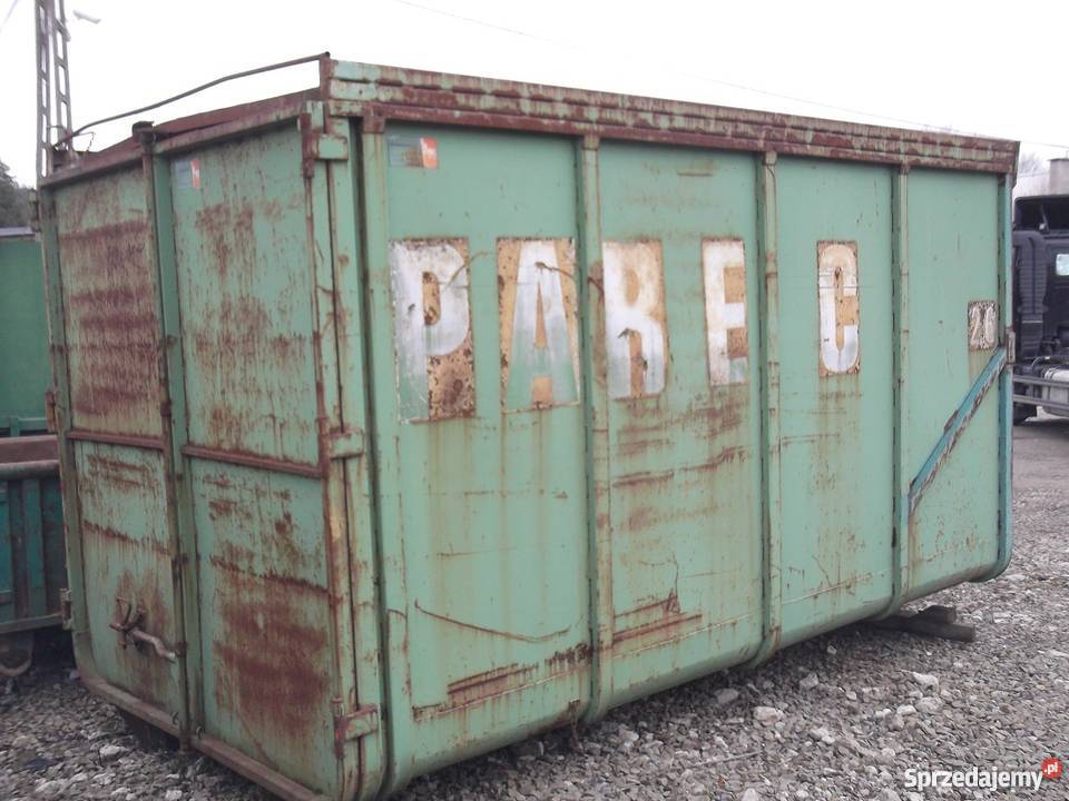 Kontener do hakowca DIN 30722 Rzepiennik Strzyżewski