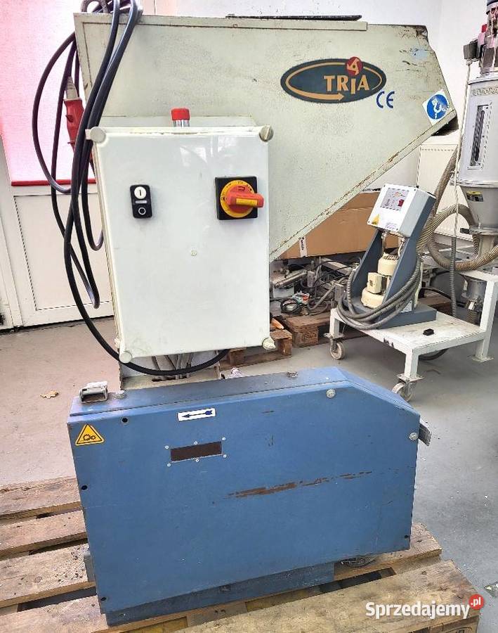 Młyn do tworzyw sztucznych Tria 3 kW Produkcja Białogard