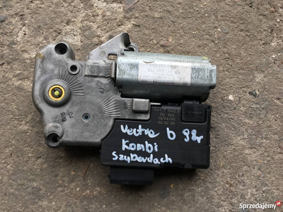 Silnik szyberdachu Vectra B Kombi 9502r Pozostałe Chojnice