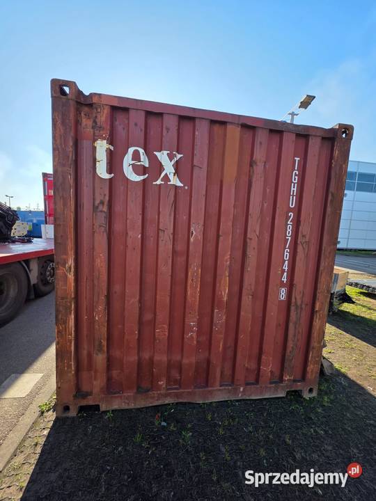 Kontener morski 20 DV 6 metrowy POLKONT Pewny Elbląg