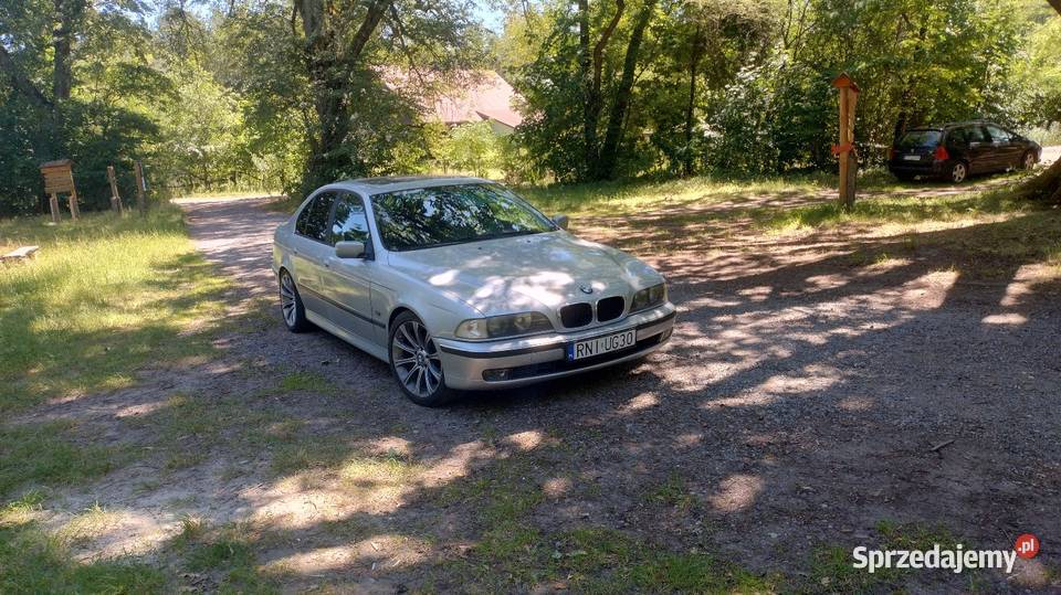 BMW E39 20 lpg srebrny Rudnik nad Sanem