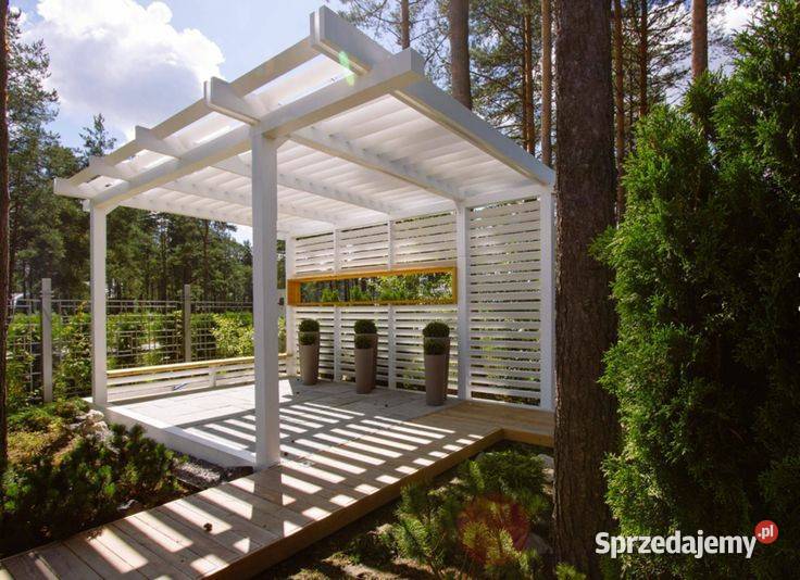 Altana ogrodowa pergola 4x4