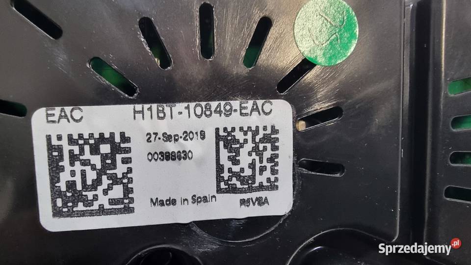 FORD FIESTA MK8 11 LICZNIK ZEGARY H1BT10849EAC Liczniki i zegary