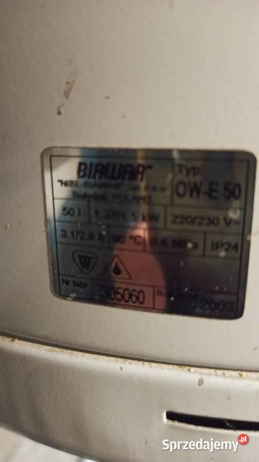 Elektryczny ogrzewacz wody sprzedam