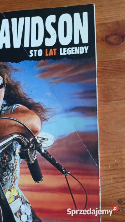 harley davidson sto lat legendy czasopismo Toruń