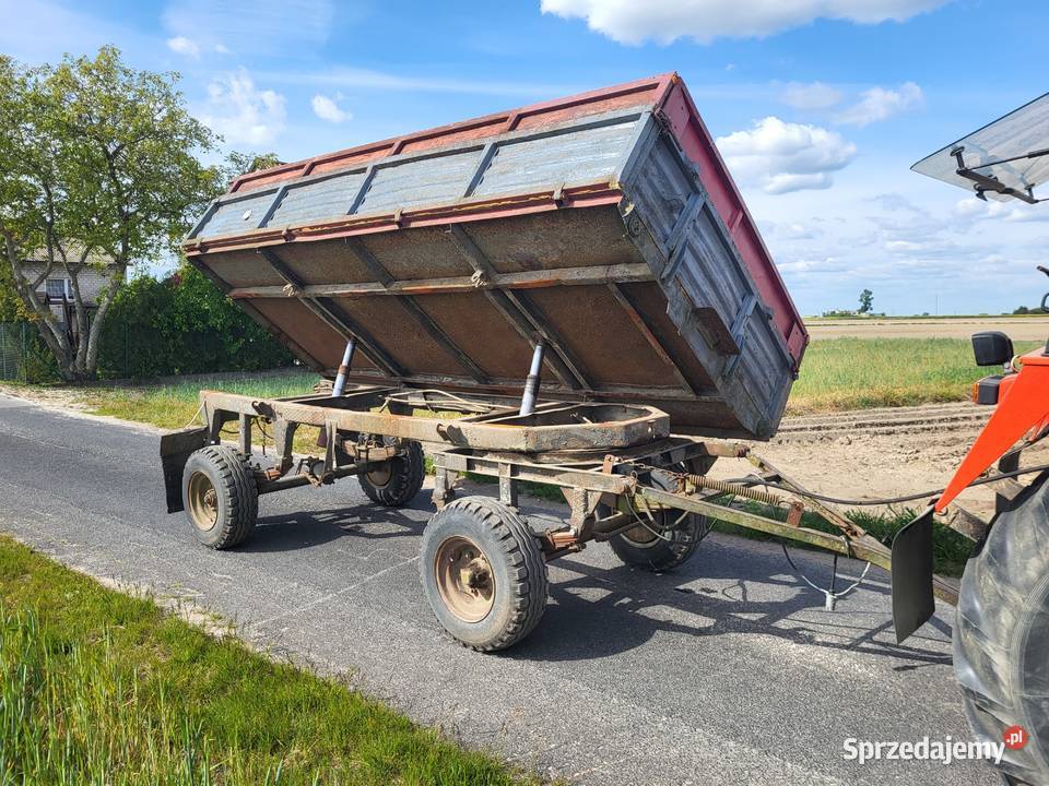 Przyczepa rolnicza wywrotka Sanok D 45 Autosan D kujawsko-pomorskie Osięciny