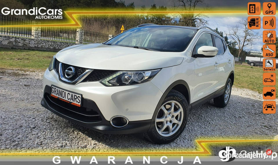 Nissan Qashqai 15 dCi NAVI Climatronic Panorama 245183km Chmielnik
