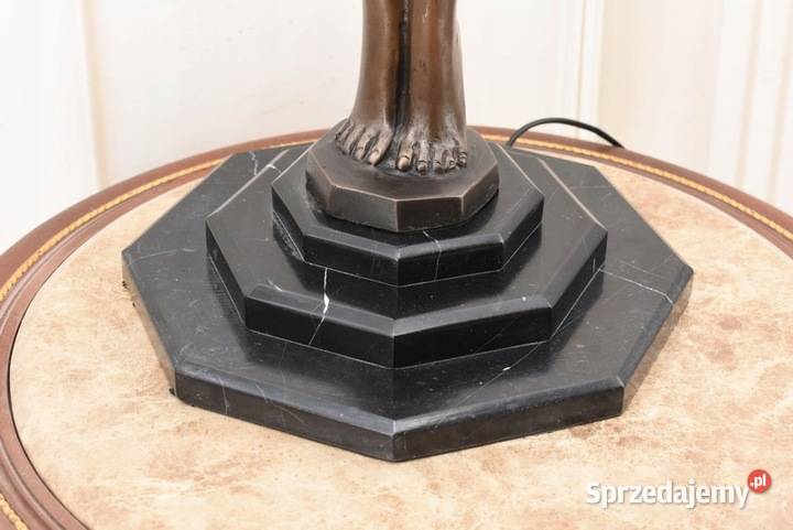 Stojąca Lampa Prezent Kobieta Akt z Kulą Figura Kraków
