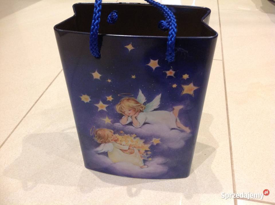 Torebka Prezentowa Metalowa Świąteczna Nowa Sól