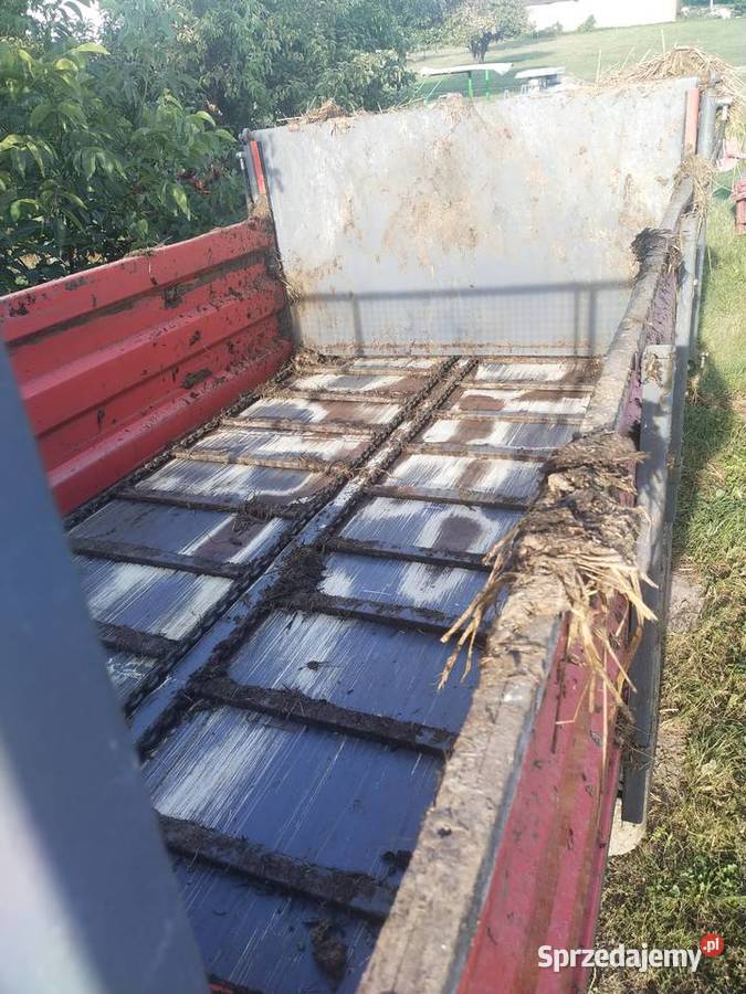 Sprzedam rozrzutnik obornika 6 ton 2017 NOWY Łęczyca sprzedam