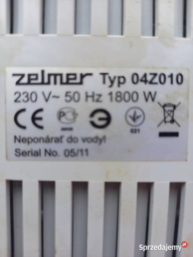 Frytkownica Zelmer Małkinia Górna